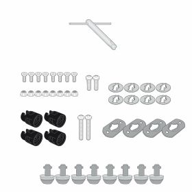 Kit trasforma portavaligie KAPPA Rapid Release 15RKITK
