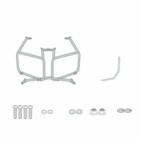 Portavaligie laterale KAPPA KL One-Fit Monokey Cam-Side per VOGE Valico 800 RALLY