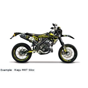 Coprisella Full Covering Stage6 giallo/nero per Rieju Mrt