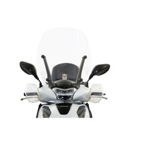 Pare-brise transparent interchangeable ISOTTA 566x530mm pour HONDA
