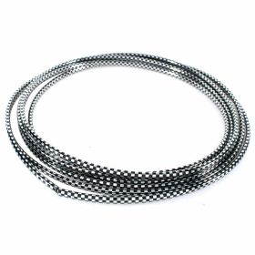 Protection d'angle SIP Frame 5000x10.7x7mm Chrome/Noir