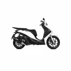 MIVV Mover Vollschwarz Auspuff für PIAGGIO Medley 125 s