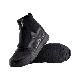 LEATT Hydradri Proflat 7.0 Waterproof MTB Shoes Boa Black RideGrip Pro Sole
