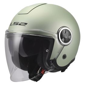Casco jet LS2 OF620 CLASSY SOLID grigio comet