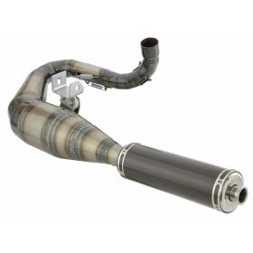 Marmitta racing SIP PERFORMANCE 2.0 acciaio verniciato 200cc carbon capVespa 200 Rally