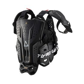Pettorina moto LEATT 6.5 Pro nero grigio certificazione CE