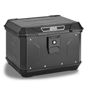 Bauletto Givi Monolock ALP44 Alpina In Alluminio Nero 44 Litri con Piastra