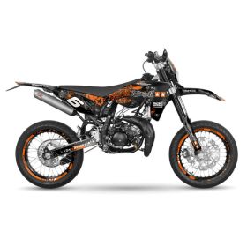 Stage6 Graphic Kit Orange/Black for Sherco Sm-r 50 after 2018