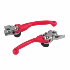 POLISPORT brake/clutch lever kit red 8487200008 for Honda CRF