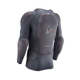 Maglia protettiva moto LEATT 3DF AirFit Lite Evo grigio maniche lunghe
