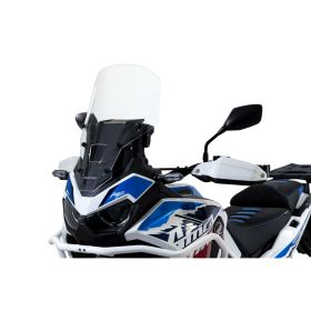 ISOTTA Grand Pare-brise Transparent 555x345mm avec supports inclus pour HONDA