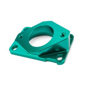 STAGE6 High Flow Intake Manifold Mk2 34mm Turquoise Am6/Derbi