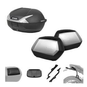 SHAD Kit SH47W top case and SH35 cases 3P for ROYAL ENFIELD Himalayan 450