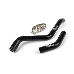 Tubi radiatore nero Stage6 R/T per derbi euro 3/euro 4