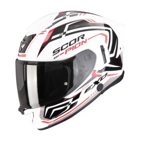 Casco integrale Scorpion EXO-530 AIR Slope bianco rosso