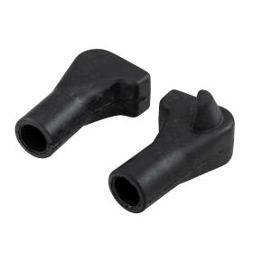 Scarpette cavalletto PREMIUM QUALITAT D.18mm in gomma nero per Lambretta Lince