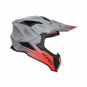 Crosshelm ACERBIS Airstrike-X grau/rot