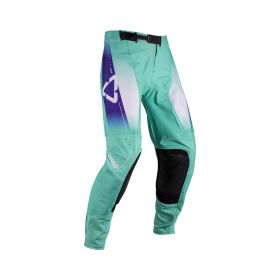 Pantalon moto LEATT Moto 4.5 bleu violet légers et respirants