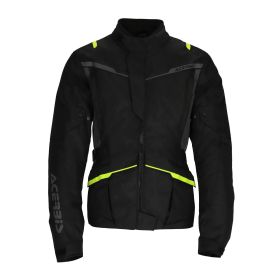 ACERBIS Dual Road wasserdichte Jacke Polyester genehmigt x-travel schwarz/gelb