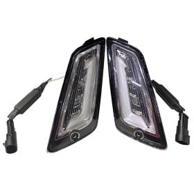 T4TUNE Front Turn Signal Pair with LEDs for Vespa Gts 125/300