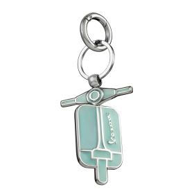 Portachiavi PIAGGIO 8L0038MNNORG a forma di Vespa VNB grigio/azzurro