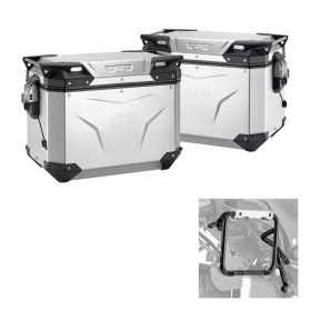 GIVI OUTBACK EVO SMART Cases kit anodized for BMW F 900 GS