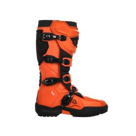 ACERBIS Motorradstiefel genehmigte Klaue orange/schwarz 4-Haken-Verschluss
