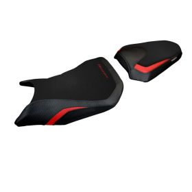 Seat cover Tomori specific RD with logo for HONDA cb 500 hornet