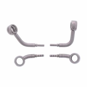 Kit de conduites de frein en acier argenté JMP HBF-2398-H 2 tubes pour Honda CB 500 FA ABS