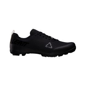 LEATT Women's MTB Clip 2.0 Endurance Shoes Black Perforated Upper RideGrip Sole