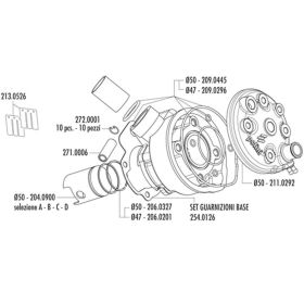 POLINI Thermal Group D.50 stroke 39 76cc aluminum cylinder