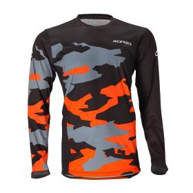 ACERBIS Enduro X-DURO Winter Schwarz/Orange Trikot