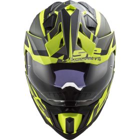 Casco Enduro Dual Road LS2 MX701 EXPLORER Alter Nero Opaco Giallo Hi-Viz