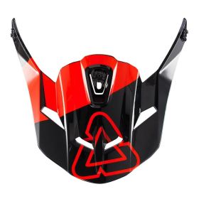 LEATT motorcycle helmet visor for GPX helmet black/orange size XXL