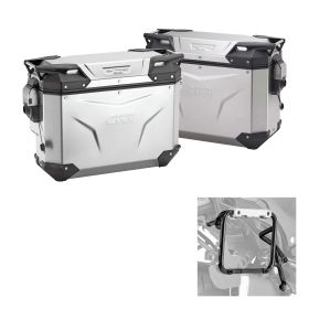 Kit valigie GIVI OUTBACK EVO SMART alluminio per BMW F 900 GS