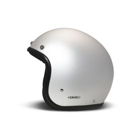 Jet Helm Cafe Racer DMD RETRO Aluminium Silber Matt