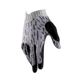 Gants LEATT 1.0 Gripr MTB femmes paume MicronGrip blanche compatible les écrans tactiles