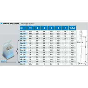 10 spilli POLINI per carburatori PWK
