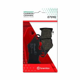Plaquettes de frein BREMBO Paire Carbon Ceramic 07046