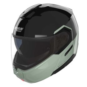 Casque modulable NOLAN N90-3 Verniciatura Speciale 349 noir vert gris