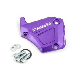 Coperchio pompa olio STAGE6 alu viola DERBI