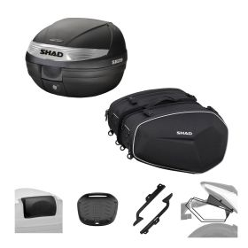 SHAD Kit SH29 Topcase und E48 Taschen SE für KTM Duke 125/200/390