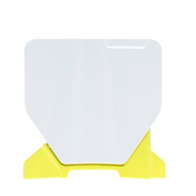 Weiße/gelbe Frontnummernschild ACERBIS für HUSQVARNA TC 50