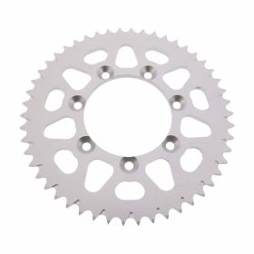 ESJOT Crown 50 Teeth Pitch 428 SI ESJ Silver Aluminum for Tm Racing MX