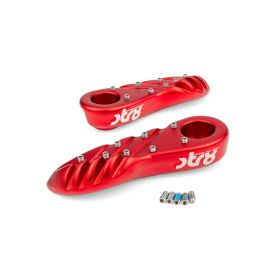 Repose-pieds Str8 rouge pour Yamaha Bw's de 2004