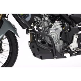 Paramotore tubolare basso Nero ISOTTA alluminio per CF MOTO mt 450