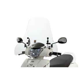 ISOTTA transparente Windschutzscheibe 730x600mm für TVS Jupiter