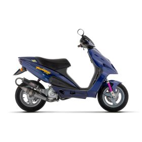 Komplette GIANNELLI-Auspuffanlage für SHOT V4 Scooter für Malaguti F12 PHANTOM Flüssigkeit