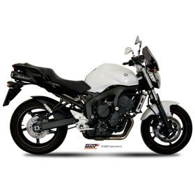 Système d'échappement double MIVV Black Slip-on homologué pour YAMAHA FZ6/FZ6 Fazer