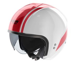 Casco jet urbano NOLAN N20-2 Dolce Vita 347 bianco rosso